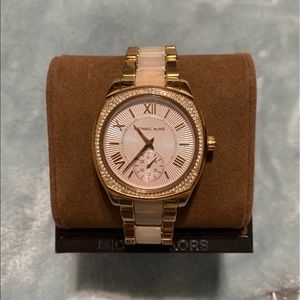 Michael Kors Women's Bryn Rose Gold-Tone Watch MK6135
